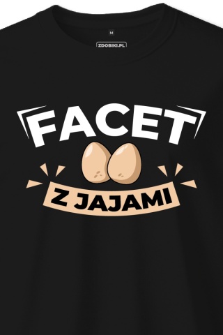T-shirt Unisex "Facet z jajami"