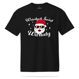 T-shirt Unisex "Mikołaj - Wesołych Świąt Wariaty"