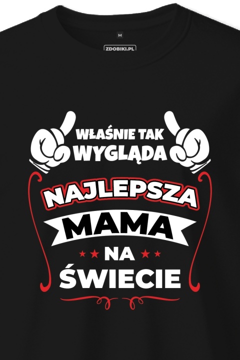 T-shirt Unisex "Najlepsza mama na świecie!"