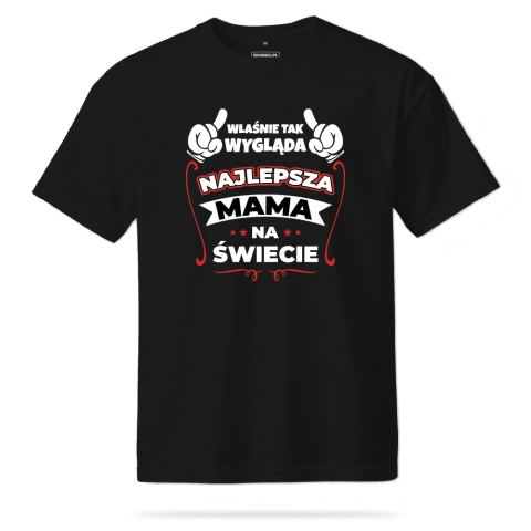 T-shirt Unisex "Najlepsza mama na świecie!"