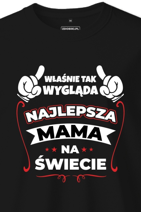 T-shirt Unisex "Najlepsza mama na świecie!"
