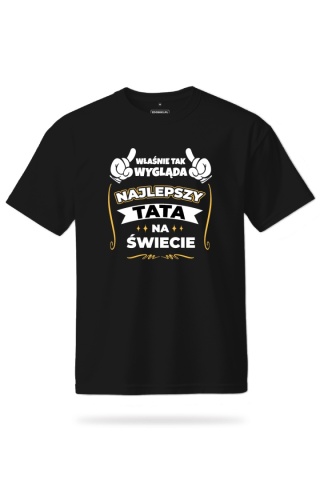 T-shirt Unisex "Najlepszy tata na świecie!"