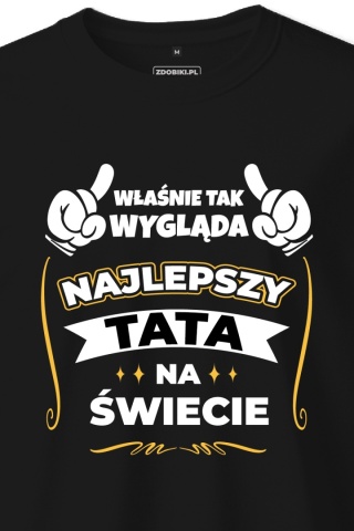 T-shirt Unisex "Najlepszy tata na świecie!"