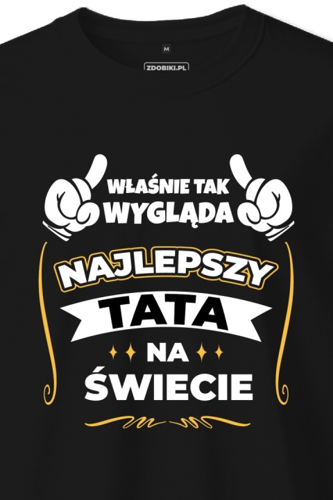 T-shirt Unisex "Najlepszy tata na świecie!"