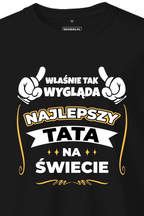 T-shirt Unisex "Najlepszy tata na świecie!"