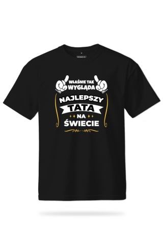 T-shirt Unisex "Najlepszy tata na świecie!"