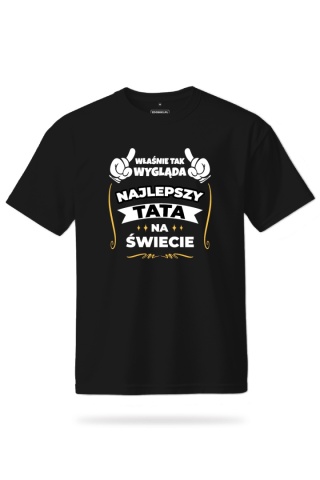T-shirt Unisex "Najlepszy tata na świecie!"