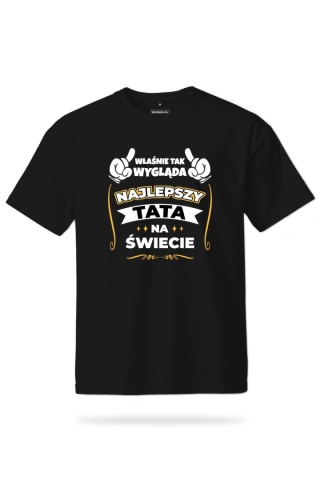 T-shirt Unisex "Najlepszy tata na świecie!"