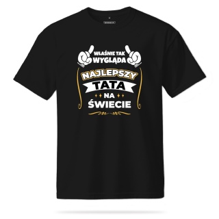 T-shirt Unisex "Najlepszy tata na świecie!"