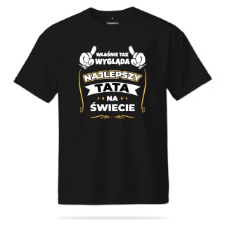 T-shirt Unisex "Najlepszy tata na świecie!"