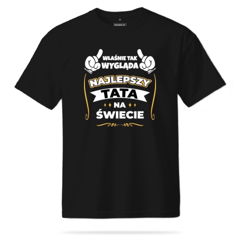T-shirt Unisex "Najlepszy tata na świecie!"