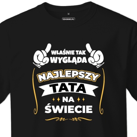 T-shirt Unisex "Najlepszy tata na świecie!"