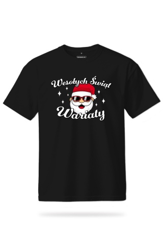 T-shirt Unisex "Mikołaj - Wesołych Świąt Wariaty"