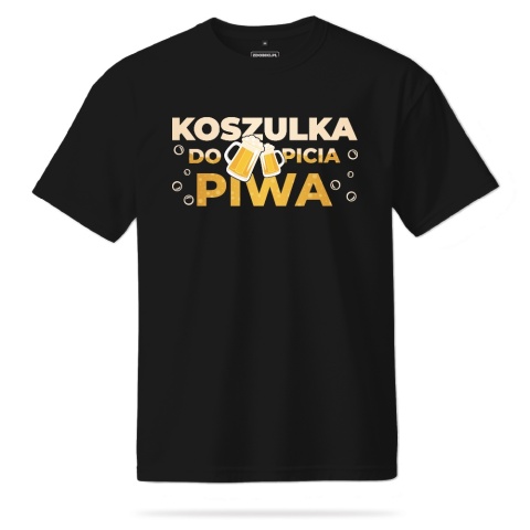 T-shirt Unisex "Koszulka do picia piwa"