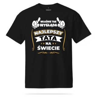 T-shirt Unisex "Najlepszy tata na świecie!"