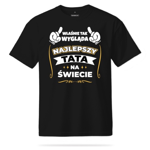 T-shirt Unisex "Najlepszy tata na świecie!" T-shirt Unisex "Najlepszy tata na świecie!"