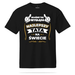 T-shirt Unisex "Najlepszy tata na świecie!"