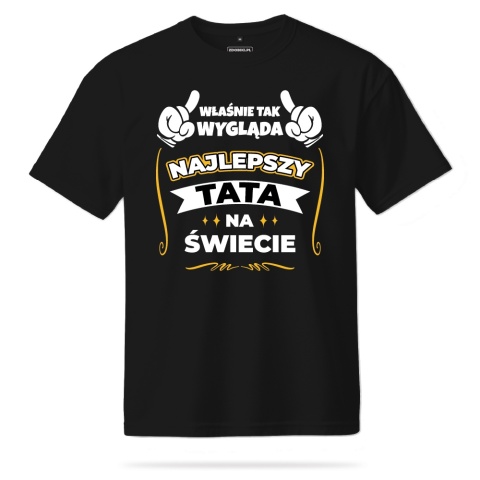 T-shirt Unisex "Najlepszy tata na świecie!" T-shirt Unisex "Najlepszy tata na świecie!"